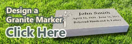 Design a granite marker